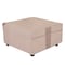 Modern Leisure Monterey Square Fire Pit Table Cover, 42 in. Square x 22 in. H, Beige 2913 - alternate 1